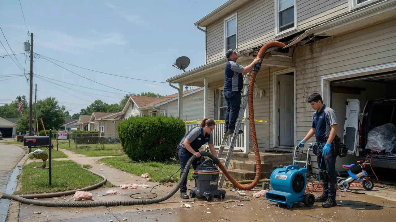 Water Damage Restoration in Camden, TN near me